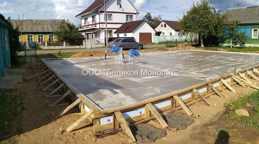 Фундамент №89 д. Лесковка