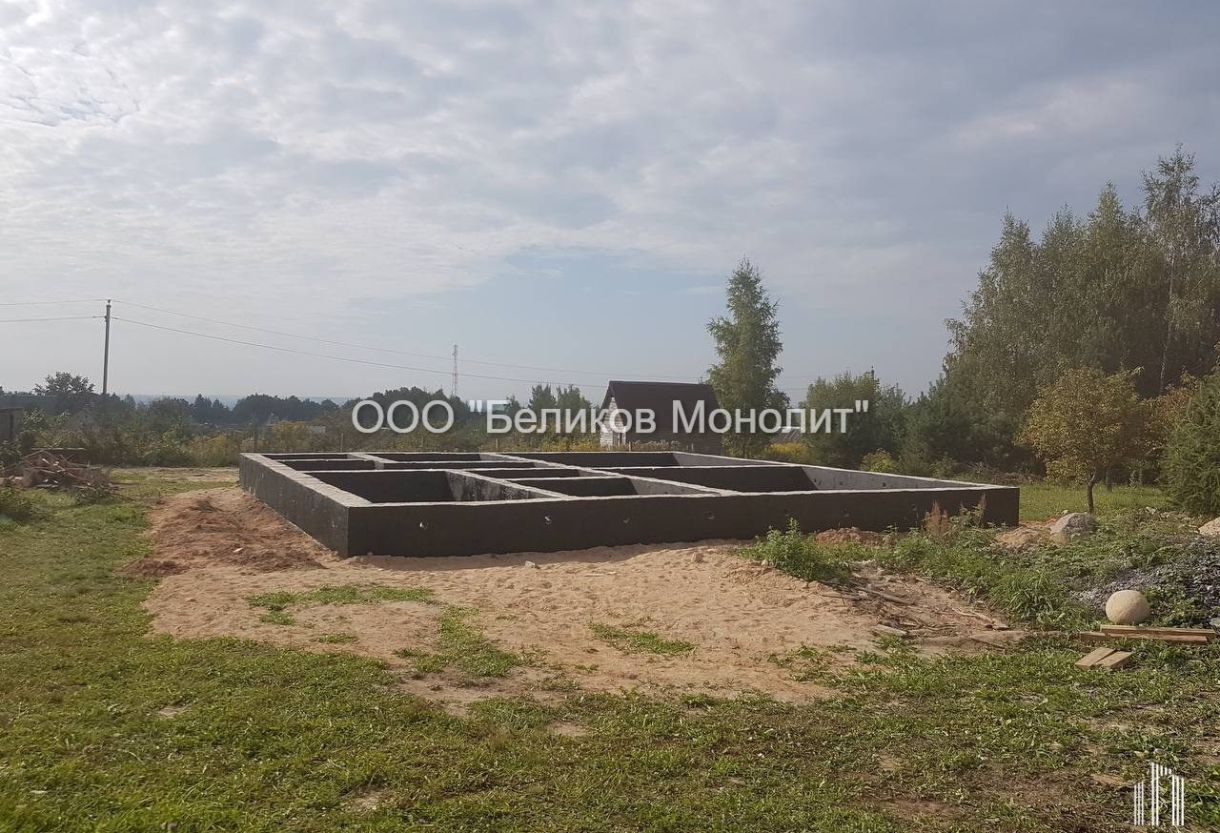 Фундамент №120 д. Новашино