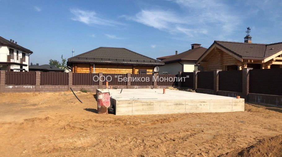 Фундамент №82 г. Минск ул. Веснинка