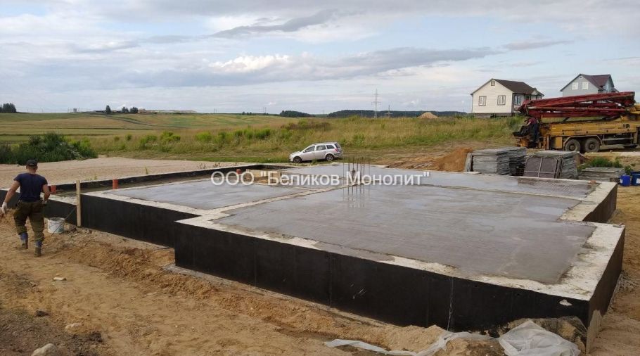 Фундамент №84 д. Лужки