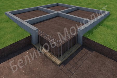 Щелевой фундамент