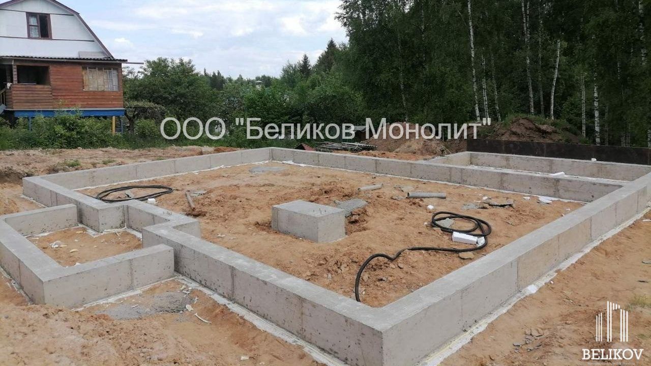 Фундамент дома