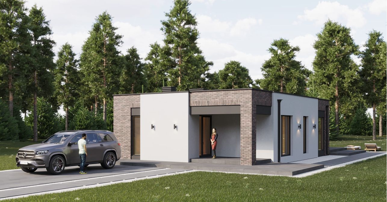  Обсидиан 64 м²